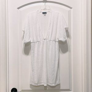 NEW Jordan Taylor Swim Cover Dress Small White NWOT